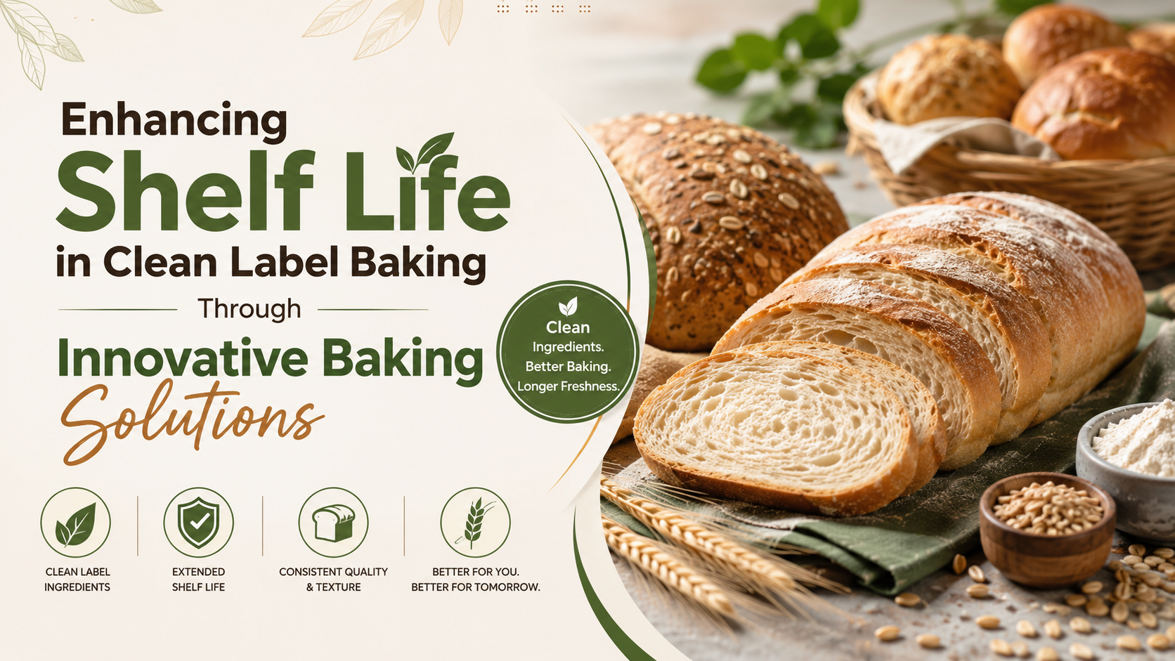 You are currently viewing Enhancing Shelf Life in Clean Label Baking Through Innovative Baking Solutions