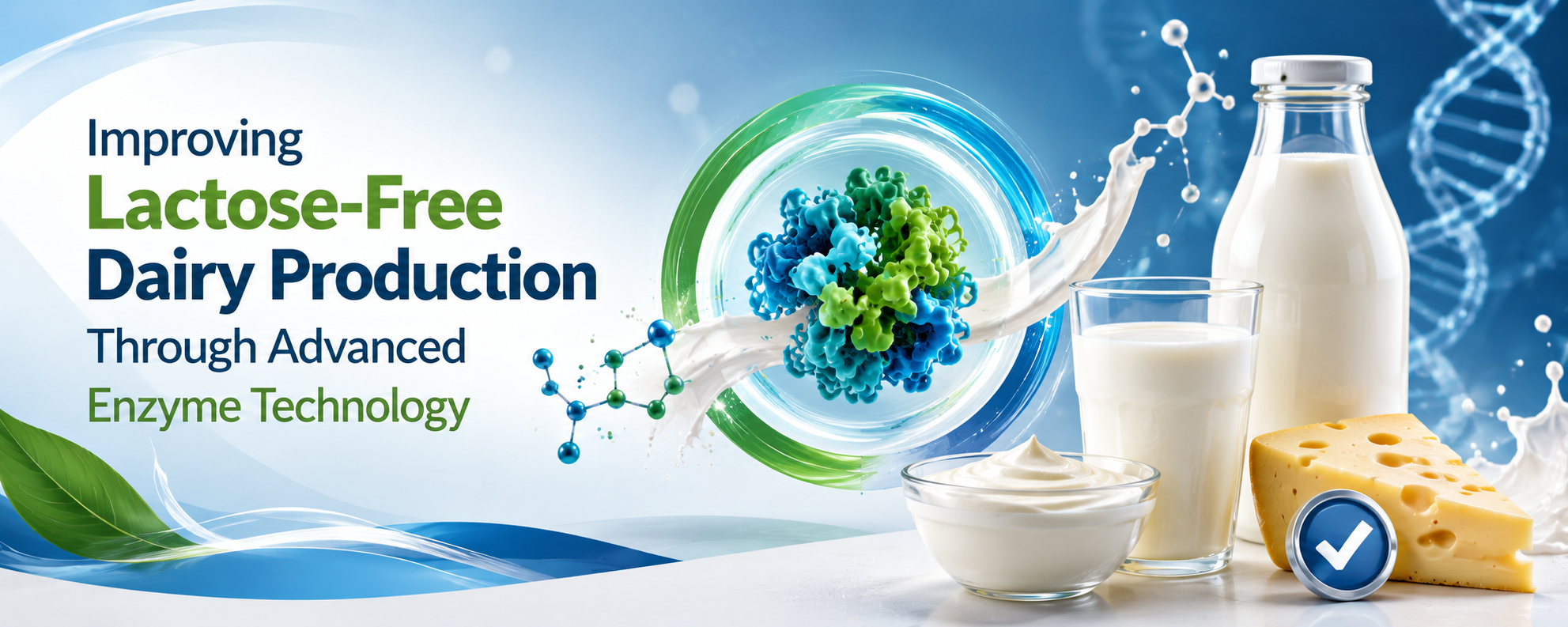 Read more about the article Improving Lactose-Free Dairy Production Through Advanced Enzyme Technology