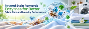 Read more about the article Beyond Stain Removal: Enzymes for Better Fabric Care and Laundry Performance