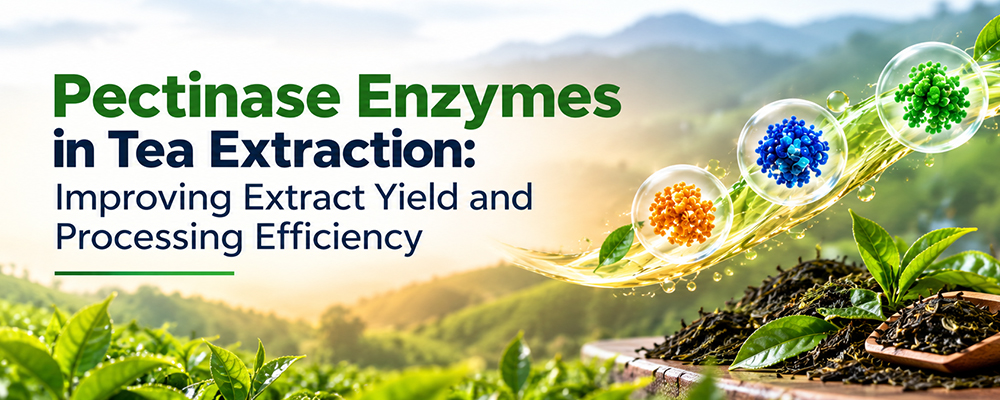Read more about the article Pectinase Enzymes in Tea Extraction: Improving Extract Yield and Processing Efficiency