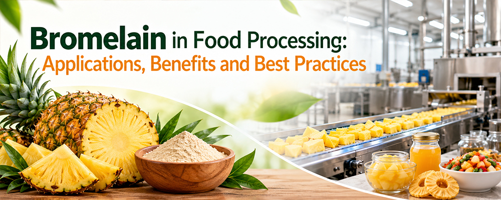 You are currently viewing Bromelain in Food Processing: Applications, Benefits and Best Practices