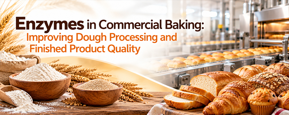 You are currently viewing Enzymes in Commercial Baking: Improving Dough Processing and Finished Product Quality